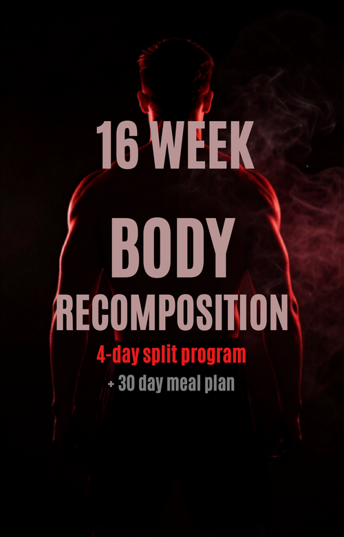 16 Week Body Recomp ebook cover